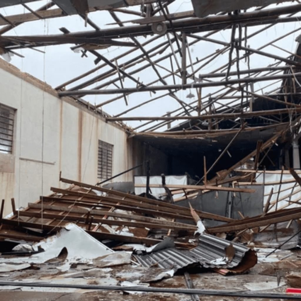 chuvas intensas e fortes tempestades voltam a provocar estragos no Rio Grande do Sul