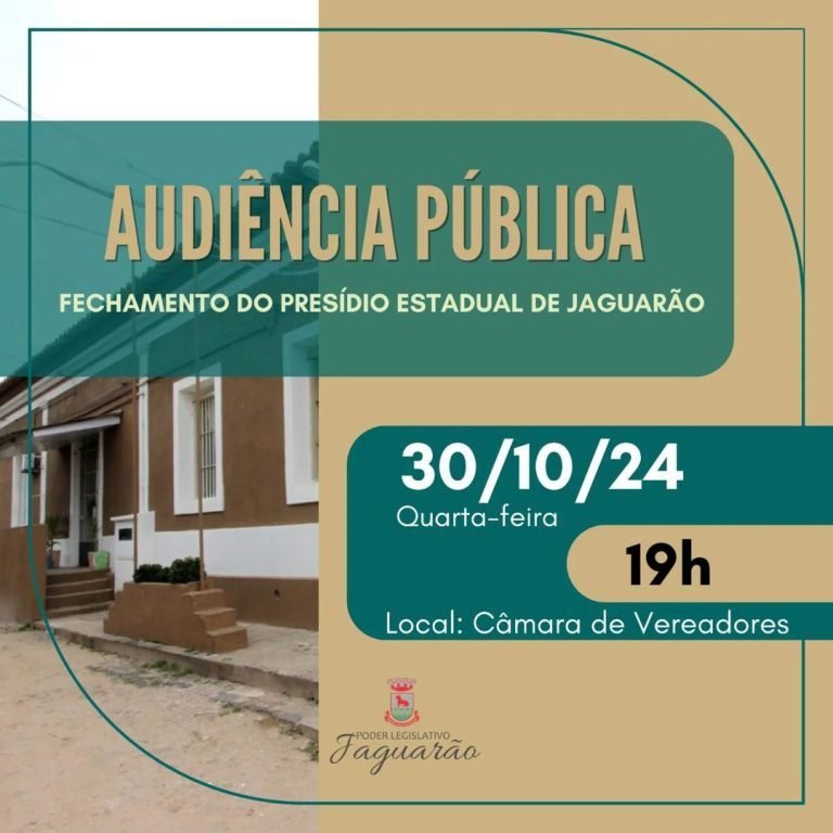 #jaguarãors #jaguarão  #audienciapublica #camaramunicipal #camaradevereadores  #presídio #participe #FaçaParte